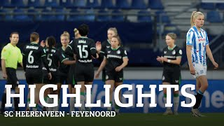 Nederlaag tegen Feyenoord Vrouwen  sc Heerenveen Vrouwen  Feyenoord Vrouwen [upl. by Llener]