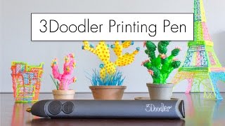 What Can the 3Doodler Do  3D Printing Pen Review [upl. by Goodard]