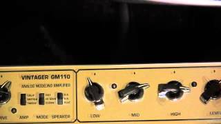 Behringer Vintager GM 110 Amp Charvel Tele [upl. by Enairda]