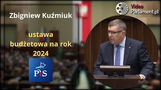 Zbigniew Kuźmiuk  ustawa budżetowa na rok 2024 [upl. by Fawnia]