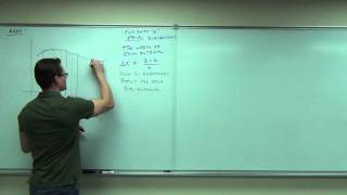 Calculus 1 Lecture 43 Part 3 [upl. by Aenit]