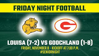 LCHS Football 2024 Louisa vs Goochland [upl. by Gratiana]