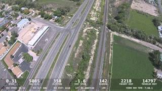 Fastest DJI Phantom 2 Vision Plus 79 MPH [upl. by Corine]