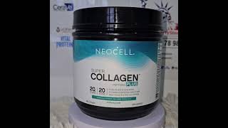 Neocell Collagen Protein Peptides Plus 20g 20 serving neocell collagen supplement [upl. by Atok348]