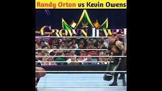 Randy Orton RKOs Adam Pearce Crown Jewel 2024 shorts wwe [upl. by Jen402]