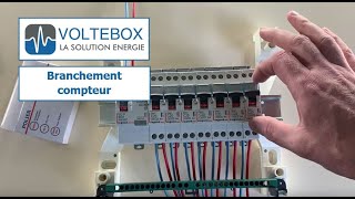 Comment brancher un compteur ou sous compteur électrique modulaire monophasé [upl. by Wing]