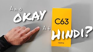 REALME C63 PROS amp CONS REVIEW  TAGALOG [upl. by Tyre]