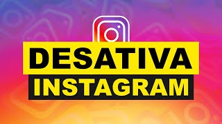 Como Desativar o Instagram pelo PC [upl. by Anthony7]