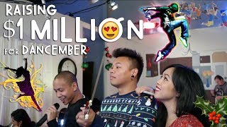 Raising 1 Million to Feed Hungry Kids Dancember  Vlog 274 [upl. by Intyrb604]