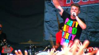 3OH3  quotDouble Visionquot Live in HD at Warped Tour 2010 [upl. by Pelson]