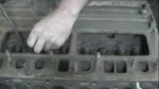 Flathead Ford Six Engine assembly Part 1 [upl. by Weirick725]