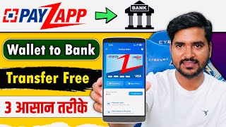 Payzapp Wallet To Bank Transfer Without Charges  PayZapp Wallet Se Paise Kaise Transfer Kare 2024 [upl. by Tnafni91]