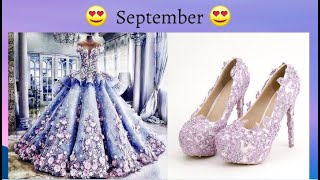 Select your birthday month and see your Gorgeous Outfits  D [upl. by Lleynod]