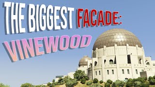 The Biggest Facade in San Andreas The Vinewood Hills [upl. by Ttreve]