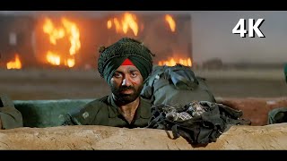 4K Border Movie Song  Hindustan Hindustan Hindustan Meri Jaan  Sunny Deol 90s Deshbhakti [upl. by Steere]