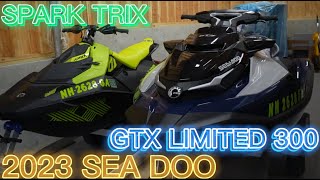 2023 Sea Doo gtx limited 300 amp spark trix [upl. by Sanfred]