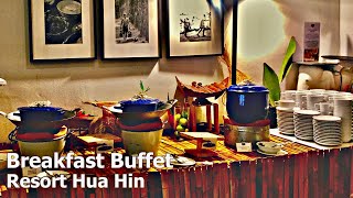 Breakfast Buffet in Centara Life Cha Am Beach  Resort Hua Hin  Things to do in Cha am Phetchaburi [upl. by Ettelracs]