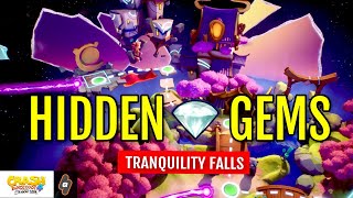 ALL Hidden Gem Locations Tranquility Falls  Crash Bandicoot 4 Its About Time [upl. by Ikoek]