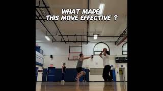 What made this move effective basketball [upl. by Lyret401]