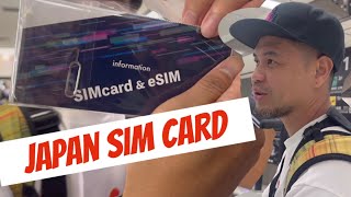 Back in Japan Buying Japan SIM card and Suica train card [upl. by Gower961]