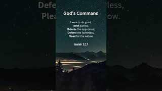 Seek Justice and Help the Oppressed  Isaiah 117  God’s Love Letter  jesus love bible [upl. by Issy775]