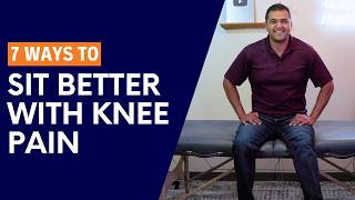 7 Ways to Help Sit Better With Knee Pain From Chondromalacia Patella [upl. by Aihseyk]