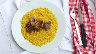 RISOTTO ALLO ZAFFERANO Ricetta originale MILANESE  RICETTE DI GABRI [upl. by Gnok819]