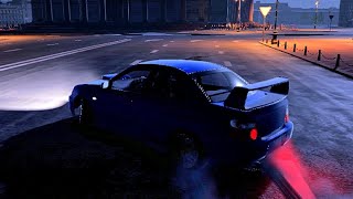 SUBARU IMPREZA DRIFTING AT NIGHT IN THE CITY [upl. by Noffihc]