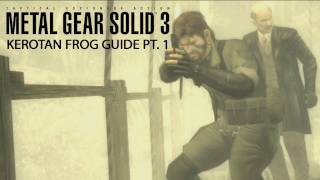 Metal Gear Solid HD Kerotan Frog Guide Part 1 [upl. by Rad]