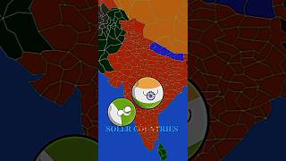 India reached pakistan space 🌌💀🙏countryballs nutshell funny shortsSoler countries [upl. by Irwinn]