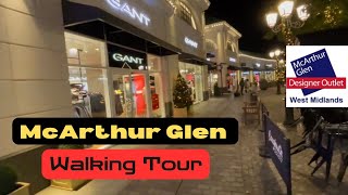 McArthur Glen Cannock  Full Walking Tour  West Midlands  Designer Outlets [upl. by Tenenbaum155]