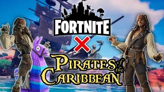 fortnite Battle Royale Trying to Complete the New Jack Sparrow Mini Battle Pass [upl. by Nohsyar]