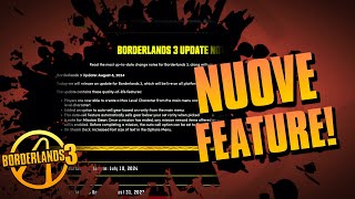 Nuovo aggiornamento e nuove meccaniche in Borderlands 3 [upl. by Igiul]