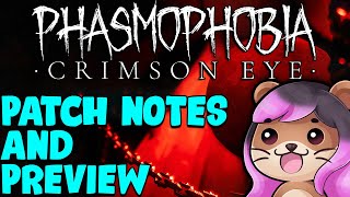 PHASMOPHOBIA CRIMSON EYE SNEAK PEEK 👻 phasmophobia [upl. by Iredale642]