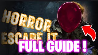 How To Complete Horror Escape it Fortnite  Horror Escape it Map Guide [upl. by Wolgast]