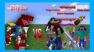 Boxy Boo vs King skeleton IceologerChoo Choo Charles Steve mamado Graboid [upl. by Candi]