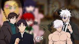 🇬🇧🇺🇸🇧🇷🇷🇺 JJK  Tomochan Is a Girl react to Junichiro as Gojo  Oneshot [upl. by Grussing423]