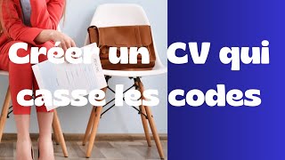 Comment faire votre CV avec canva prestation de service [upl. by Ardene488]