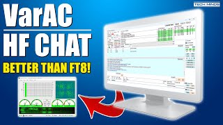 VARAC CHAT CLIENT FOR VARA HF  BETTER THAN FT8 [upl. by Grogan57]