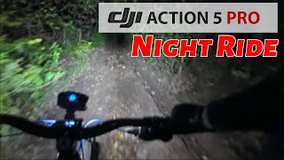 Djiaction5pro  Frist impressions how good is the low light [upl. by Leerzej]