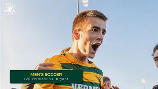 Mens Soccer 20 Vermont vs Bryant 101924 [upl. by Yeuh]