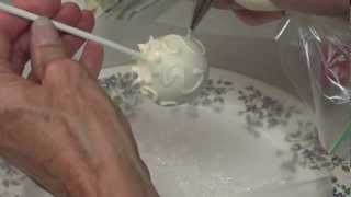 Wedding Cake Pop Decorating Ideas  How To Bride Cake Pop Tutorial [upl. by Anita]