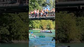 How Locals in Bern Use the Aare River for Their Commute [upl. by Benilda100]