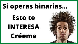 👉 EN ESTE VIDEO TIENES LA RESPUESTA Binarias Probabilísticas [upl. by Annaer654]