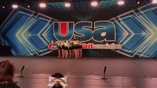 Capistrano Valley High School  Medium Varsity Song Pom Advanced USA Nationals 20172018 [upl. by Ahsener657]