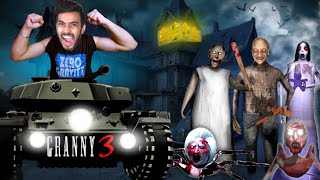 GRANNY IS BACK GRANNY 3 NEW UPDATE TANK ESCAPE FROM GRANNYS HOUSE  TECHNO GAMERZ [upl. by Witherspoon]