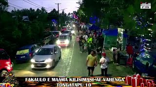 ✨Happy Holiday Lights 💥 Festive Foreshore Party 🎉 Hala Tahi o Talafoou 🇹🇴 Kingdom of Tonga [upl. by Assetak551]