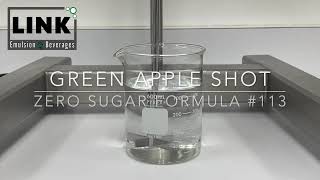 GREEN APPPLE SHOT ZERO SUGAR FORMULA 114 [upl. by Tricia364]