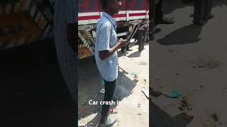 Car 🚗 crash 😭 in truck 🚛automobile rider [upl. by Lail]