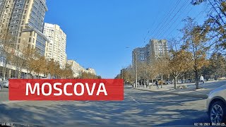 bulevardul Moscova Chișinău Moldova 4K  Московский проспект Кишинёв Молдова 4К [upl. by Coad114]